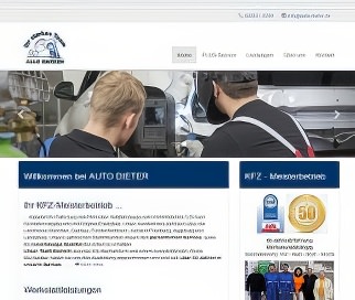 Vorschaubild der Homepage www.auto-dieter.de
