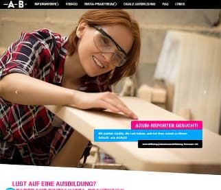 Vorschaubild der Homepage von www.dualeausbildung-hessen.de