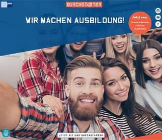 Vorschaubild der Homepage von www.durchstarter.de