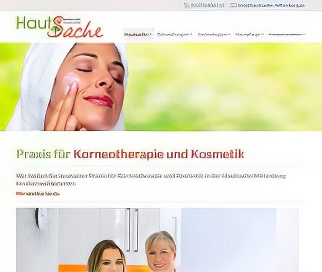 Vorschaubild der Homepage www.hautsache-miltenberg.de