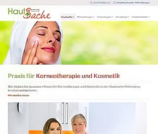 Vorschaubild der Homepage www.hautsache-miltenberg.de