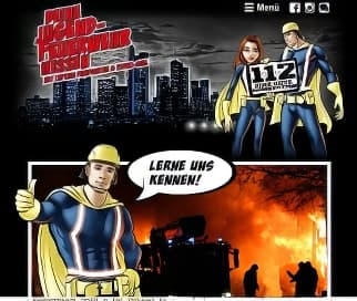 Vorschaubild der Homepage von www.deinejugendfeuerwehr.de