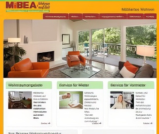 Vorschaubild der Homepage www.mibea.de