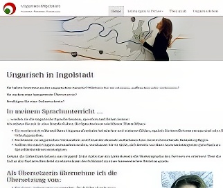 Vorschaubild der Homepage www.ungarisch-ingolstadt.de