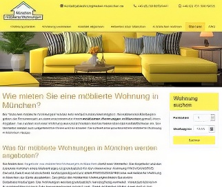 Vorschaubild der Homepage von www.wohnungmieten-muenchen.de