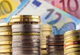 Euro-Münzen und Scheine - Angebot für Webdesign Augsburg